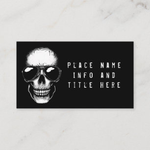 Tarjeta De Visita Shady Skull