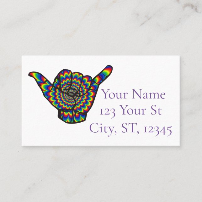 Tarjeta De Visita Shaka paquistaní Thunder_Cove (Anverso)