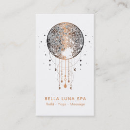 Tarjeta De Visita Shaman lunar del universo de la luna del cosmos