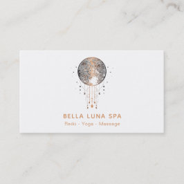 Tarjeta De Visita Shaman lunar del universo de la luna del cosmos