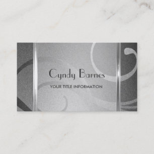 Tarjeta De Visita Shimmer Swirls Business Card