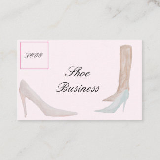 Tarjeta De Visita Shoe Store Fashion Business Card