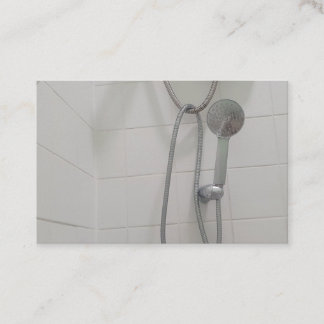 Tarjeta De Visita Shower bath bathroom business card