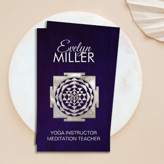 Tarjeta De Visita Shri Yantra - Sri Lanka - Shri Chakra (Subido por el creador)