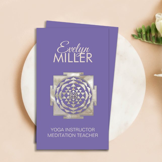 Tarjeta De Visita Shri Yantra - Sri Lanka - Shri Chakra Business Ca (Subido por el creador)