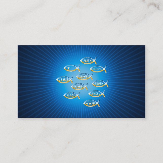 Tarjeta De Visita Siga la parte de Jesús el | su fe (Anverso)