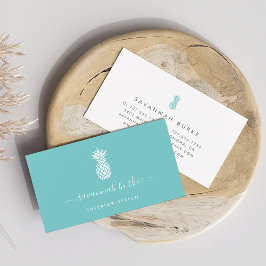 Tarjeta De Visita Signature Pineapple