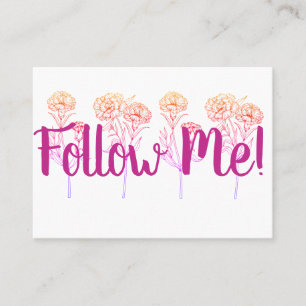 Tarjeta De Visita Sígueme - Promociones personales