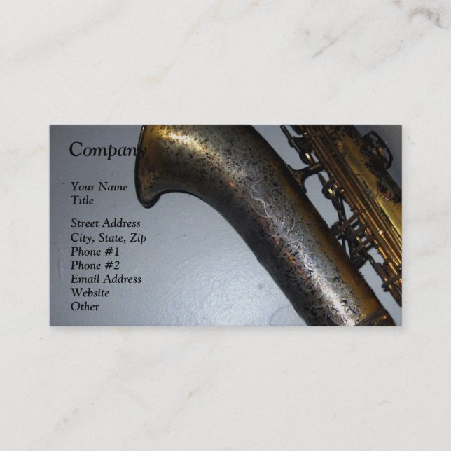 Tarjeta De Visita "Silenciosamente esperando " (Anverso)