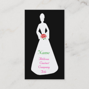 Tarjeta De Visita Silhouette Bridal I