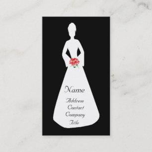 Tarjeta De Visita Silhouette Bridal I