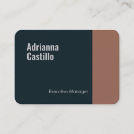 Tarjeta De Visita Silk Premium Minimalista Moderno y sencillo Texto 