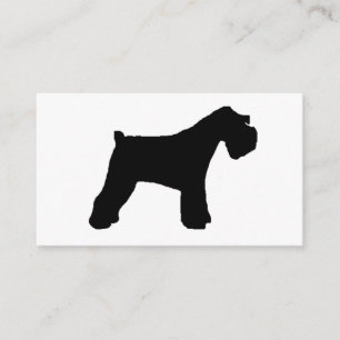 Tarjeta De Visita Silo Miniatura_Schnauzer