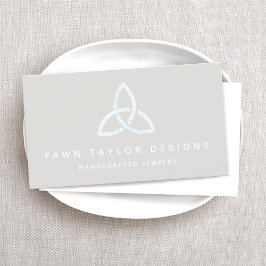 Tarjeta De Visita Símbolo celta de Trinity Knot