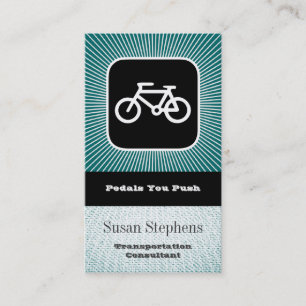 Tarjeta De Visita Símbolo de Bicicleta