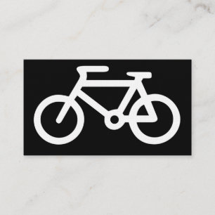 Tarjeta De Visita Símbolo de Bicicleta