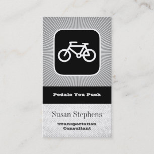 Tarjeta De Visita Símbolo de Bicicleta
