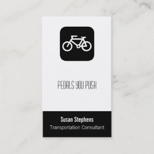 Tarjeta De Visita Símbolo de bicicleta