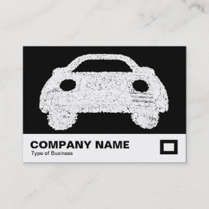 Tarjeta De Visita Símbolo de coche de carretera