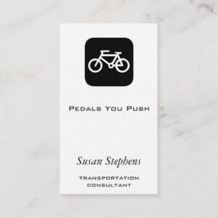 Tarjeta De Visita Símbolo de la bici