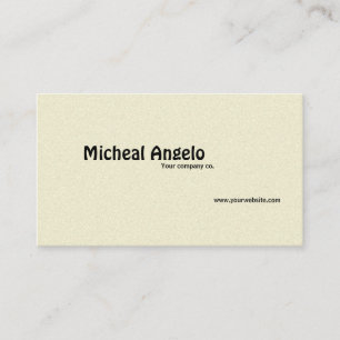 tarjeta de visita simple