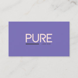 tarjeta de visita simple