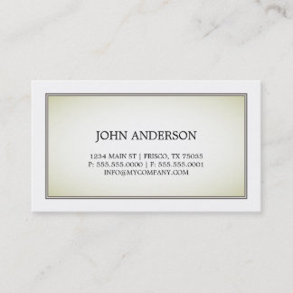 Tarjeta de visita simple