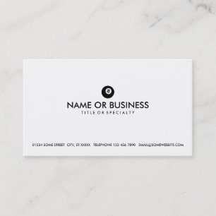 Tarjeta De Visita simple balonmano