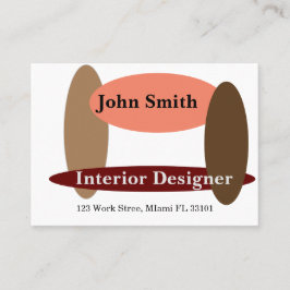 Tarjeta De Visita Simple business card