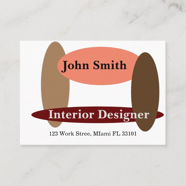 Tarjeta De Visita Simple business card (Anverso)