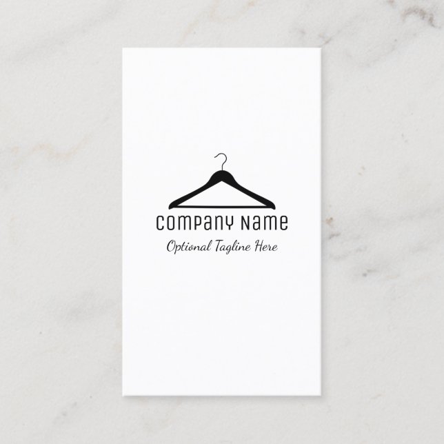 Tarjeta de visita simple del logotipo de la (Anverso)