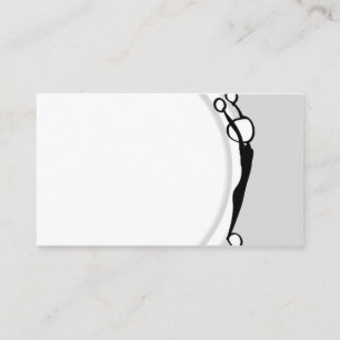 Tarjeta de visita simple del profesor de la yoga