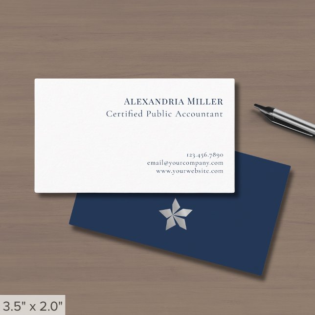 Tarjeta de visita simple elegante profesional (Subido por el creador)