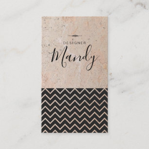 Tarjeta De Visita Simple/Espectro a la moda   Diseñador fresco