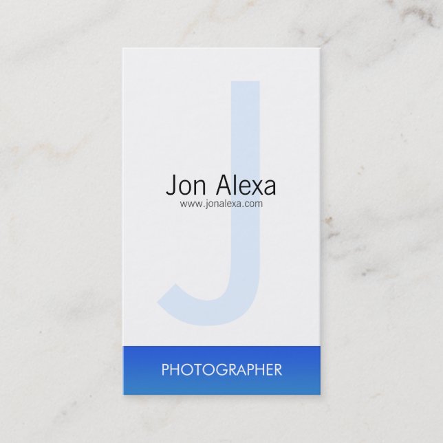 Tarjeta De Visita Simple III (Anverso)