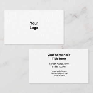 TARJETA DE VISITA SIMPLE MÍNIMO AGREGAR AQUÍ EL TEXTO DE SU PERSONAL