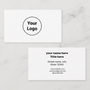 TARJETA DE VISITA SIMPLE MÍNIMO AGREGAR AQUÍ EL TEXTO DE SU PERSONAL