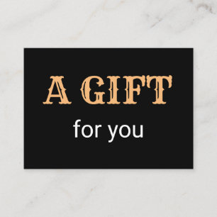 Tarjeta De Visita simple mínimo añadir el nombre dirección de texto 