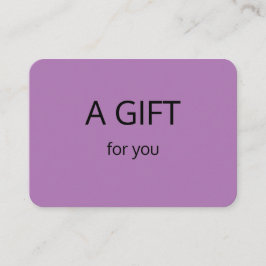 Tarjeta De Visita simple mínimo añadir el nombre dirección de texto 