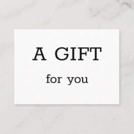 Tarjeta De Visita simple mínimo añadir el nombre dirección de texto 