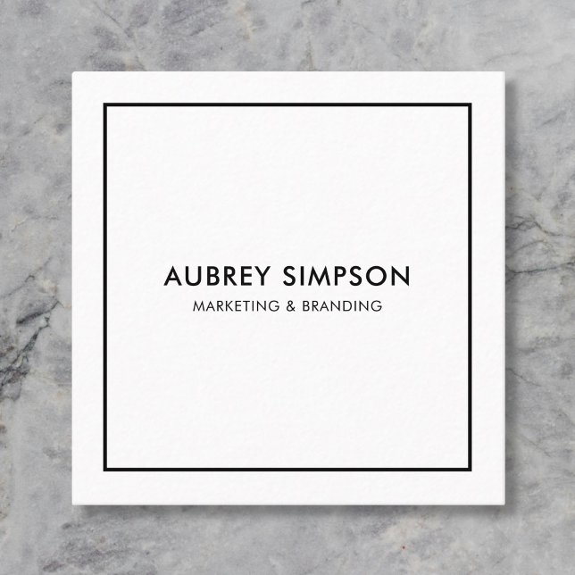 Tarjeta de visita simple profesional minimalista (Subido por el creador)