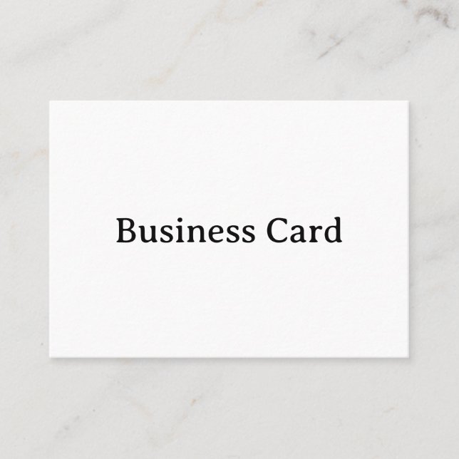 Tarjeta De Visita Simple Professional Squared Mighty 3,5" x 2,5" (Anverso)