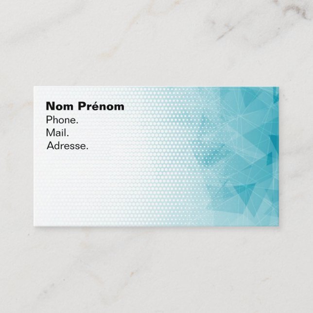 Tarjeta de visita simple y eficaz (Anverso)