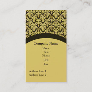 Tarjeta de visita simplemente elegante, beige
