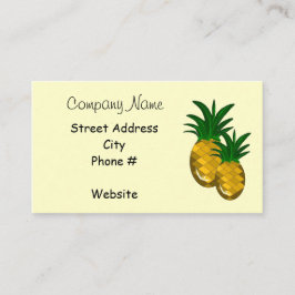 Tarjeta De Visita Simplemente piña