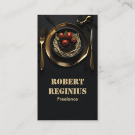 Tarjeta De Visita Simplicidad Sabrosa: Nuestro Tomate