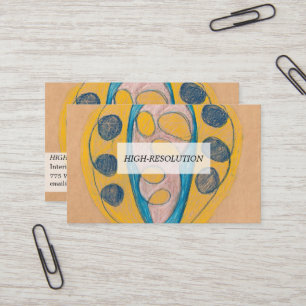 Tarjeta De Visita Sin título, 1908 por Hilma af Klint