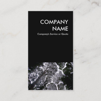 Tarjeta De Visita sin tocar árboles paisajísticos