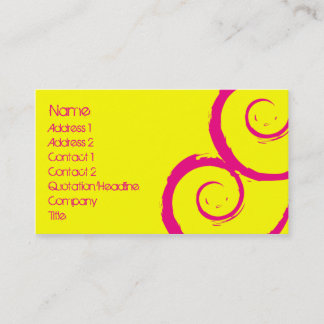 Tarjeta De Visita Sirena