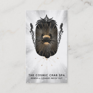 Tarjeta De Visita *~* Sirenas náuticas de la luna de Relieve metali